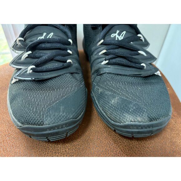 NIKE KYRIE 5 GS BIG KIDS BASKETBALL HI-TOP SHOES BOYS YOUTH SIZE 4Y BLACK-RED - Picture 2 of 9